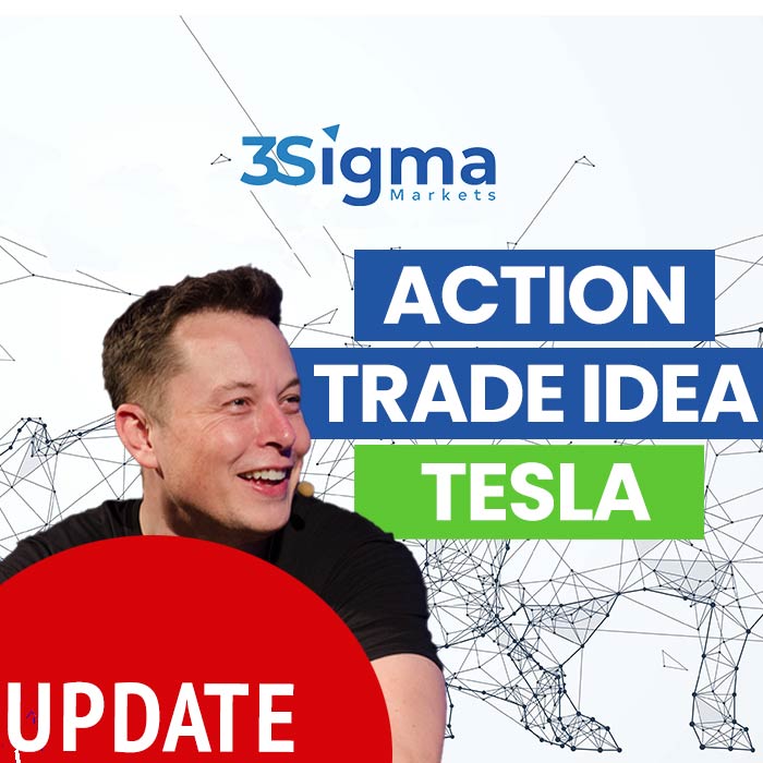 Tesla Tactical Trade Update. We took a total profit of 4.65% on the trade